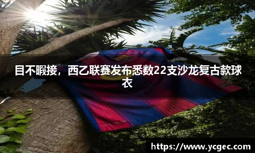 目不暇接，西乙联赛发布悉数22支沙龙复古款球衣